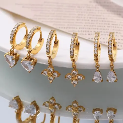 18K kullatud kõrvarõngad