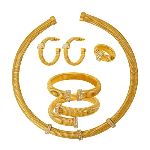 Kõrvarõngaste krae ehete komplekt